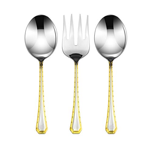 75 Pc Luxury Flatware Set for 12 w (Medusa)