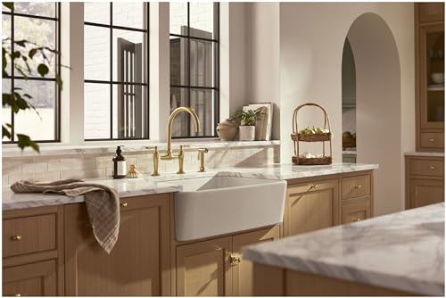 K28356 BL Edalyn by Studio McGee 1.5 GPM Widespread Bridge Kitchen Faucet