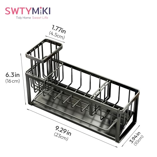 Sponge Holder for Kitchen Sink (Black)