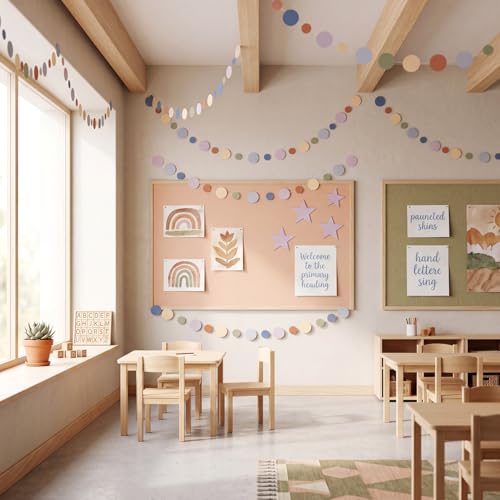 10 Pieces Dot Garland Banner Hanging (Boho Color)