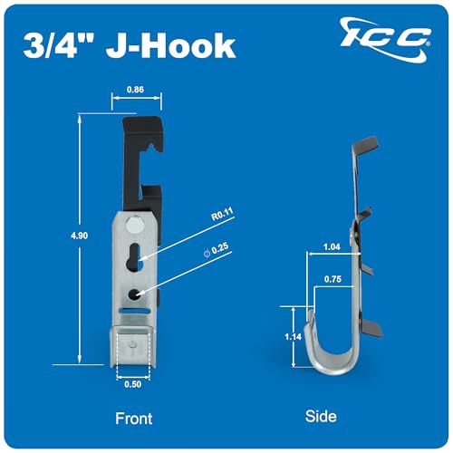 J Hook in 25 Pack (25 Count)