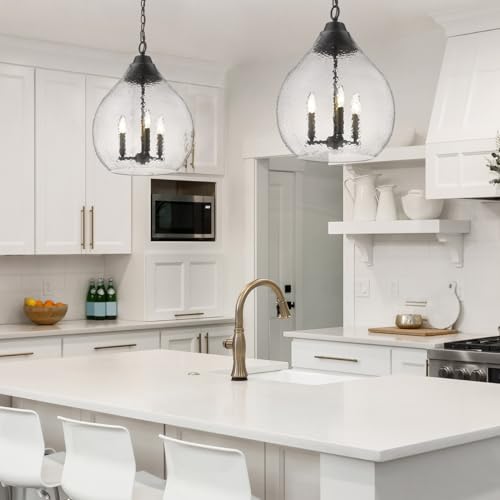 Ariella 3 Light Pendant in Matte Black (Black)