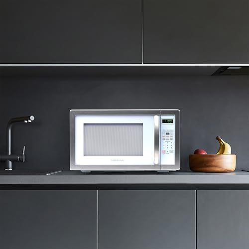 1.1 Cu. Ft. Countertop Microwave Oven (1.1 Cu. Ft. / White Platinum)