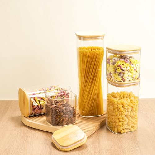 Glass Spaghetti Pasta Storage Container