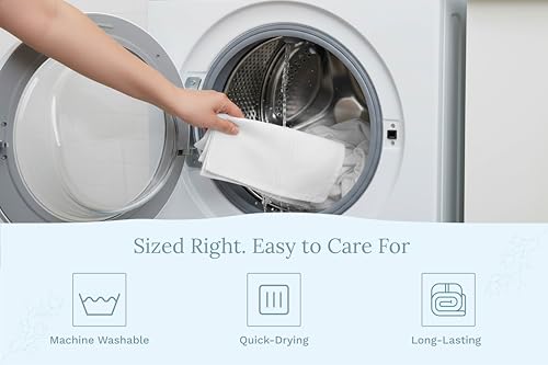 Organic Cotton White Dish Towels (White)