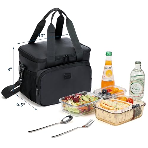 Cooler Lunch Bag (Single Layer-9L / Black)