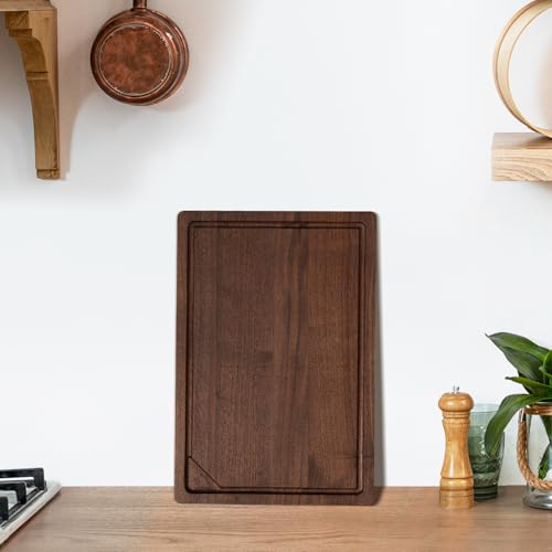 Walnut Wood Cutting Board for Kitchen (24"L x 18"W)