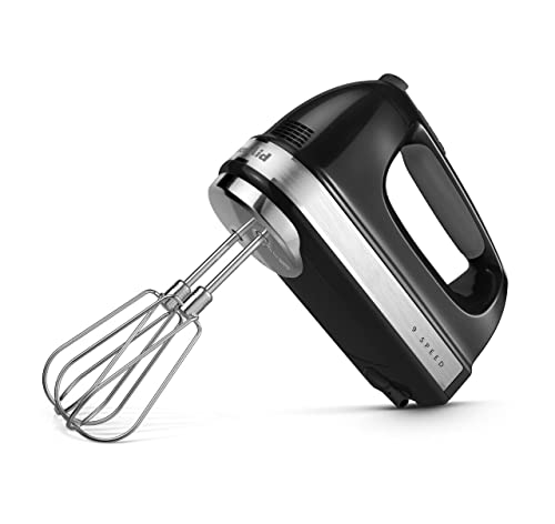 9 Speed Hand Mixer w (Onyx Black / 9 Speed / Mixer)