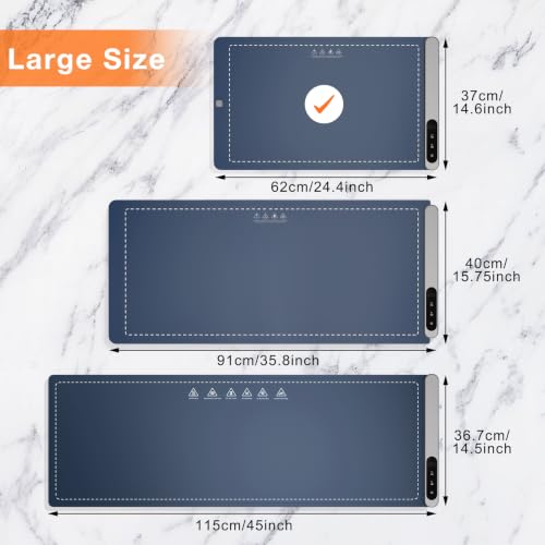 Warming Mat for Food 24"x15" (X Large Size: 24"x15" / Navy)