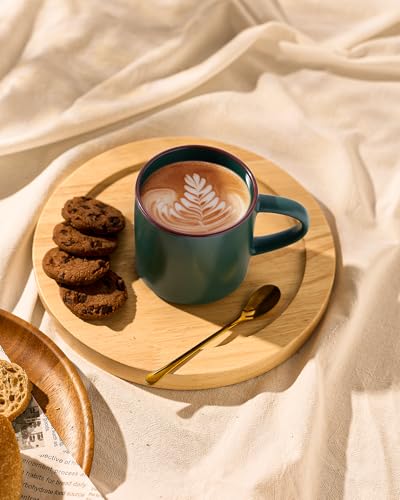 Coffee Mugs Set of 8 (Dark Green / 8pcs)
