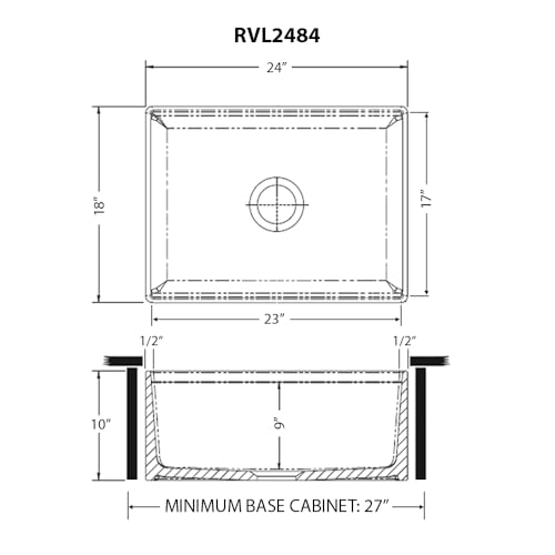 24 in White Fireclay Farmhouse Workstation Sink (24 Inch - Workstation - Single Bowl)