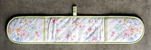 Double Oven Mitts 100% Cotton Double Oven Glove (102 - Paradise Island / 7" x 35" (Double Oven Mitt))