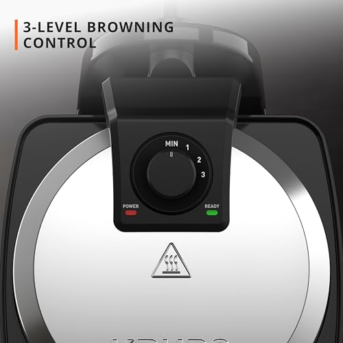 Waffle Maker Rotating Belgian Waffle Maker (Rotating Waffle Maker - Ceramic Plates)