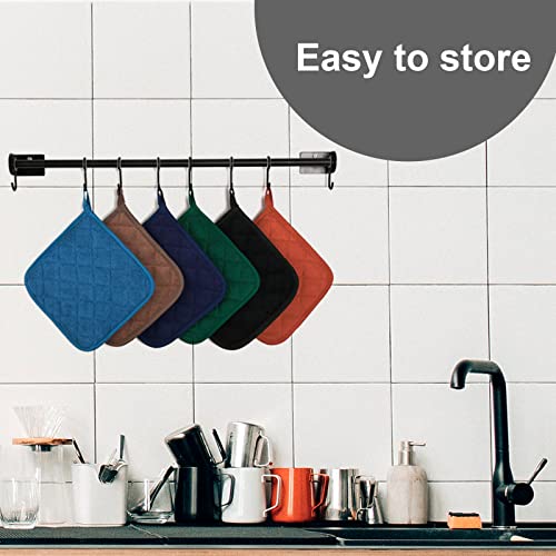 6 Pack Pot Holders for Kitchen Clearance (2.67 Count)