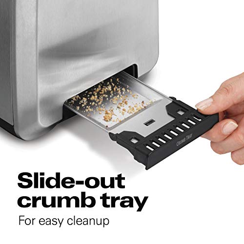 2 Slice Toaster with Digital Read Out (Digital with Defrost Function / Stainless Steel)