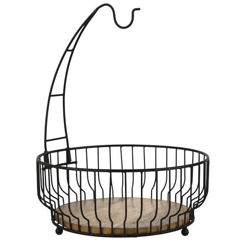 Savannah Fruit Storage Basket with Removable Banana Hook (Fruit Storage Basket)
