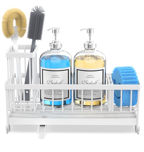 Extra Large Kitchen Sink Caddy (White)