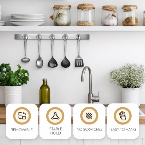 Magnetic Hooks (Gray / 1.26 inches)