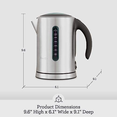 BKE700BSS Soft Top Pure Hot Water Kettle (Brushed Stainless Steel / 1.7 litre)