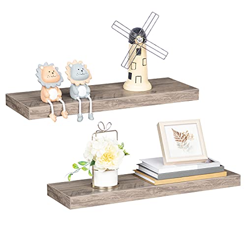 Floating Shelves for Wall (Greige / 23.6 Inches)