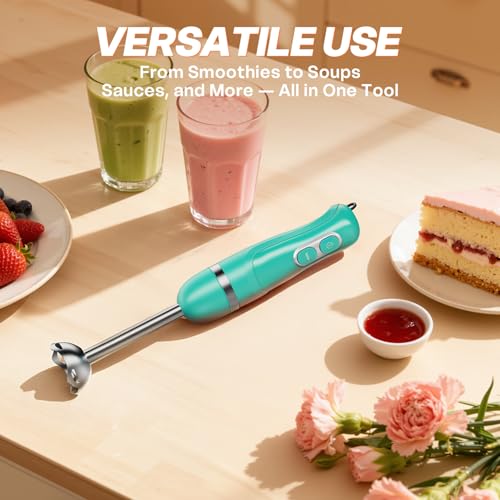Immersion Blender Corded 400W (Cyan Blue / single)