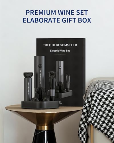 Rechargeable Electric Wine Opener Set 7