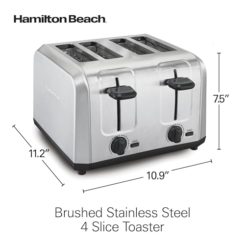4 Slice Toaster with Extra Wide Slots