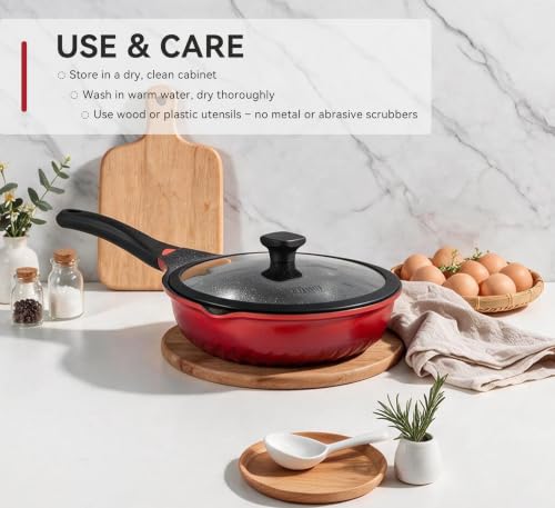 11Inch 5QT Nonstick Skillet