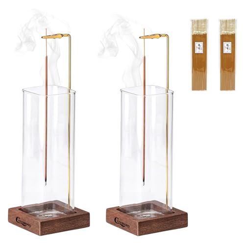 Incense Holder (2 Pcs Wooden Square)
