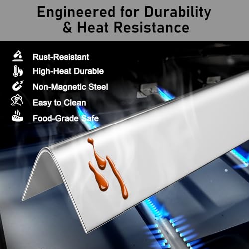 17.5 Inch Flavorizer Bars for Weber Genesis 300 Series (17.5" x 2.25" x 2.3752" - 7620 Genesis 300)