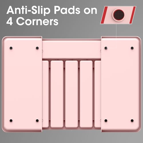 Silverware Drawer Organizer (Large / Pink)