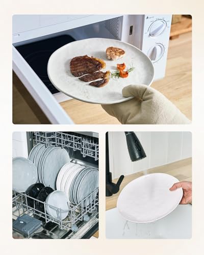 Porcelain Dinnerware Set for 6 (Polar White / Set(24pcs))