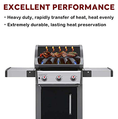 Grill Parts for Weber Spirit e310 (17.5" x 23.8" -7638 Spirit 300)