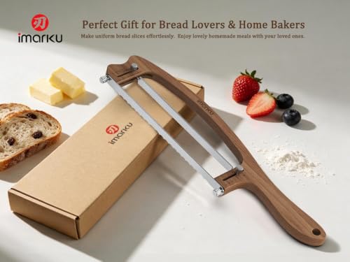 10 Inch Bread Slicer (Natural Wood Color)