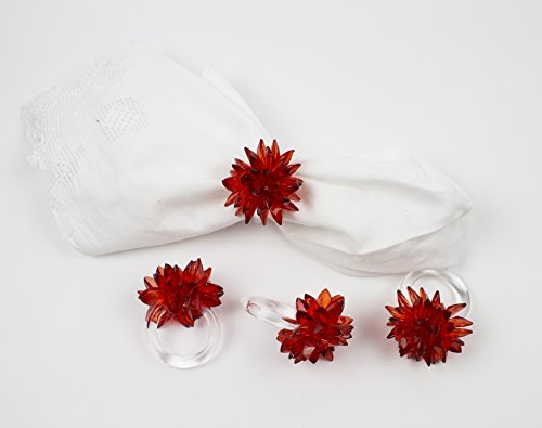 Crystal Design Collection Napkin Rings