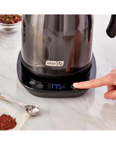 Insulated Electric Kettle (1.8 Quarts / Black Stainless Steel)