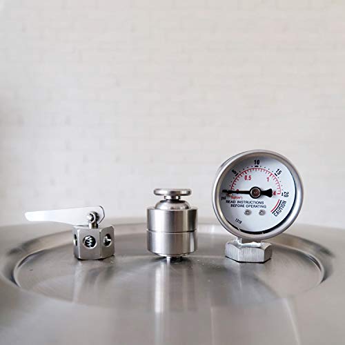 Stainless Steel Pressure Cooker_All Series (37 Quarts / Pressure Gauge)