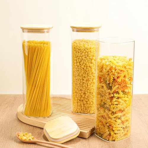 Glass Spaghetti Pasta Storage Container