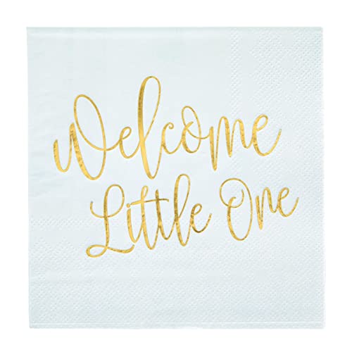 Pastel Blue Party Napkins (50 Pack)