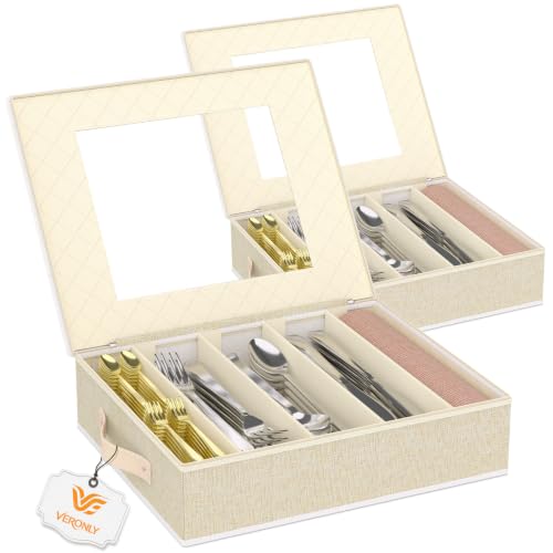 Silverware Storage Box (2 Pack-Silverware Storage Box)