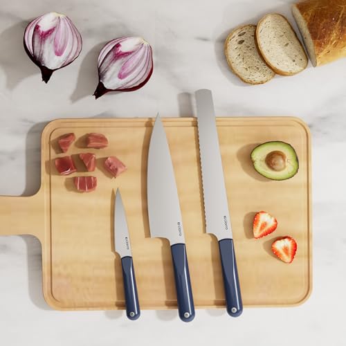 Professional Kitchen Knife Set 5 PCS (Deep Blue)
