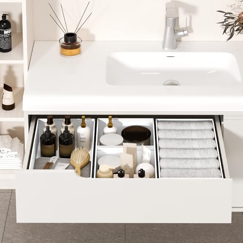 Drawer Organizer Clothes (White / 20 Pack)