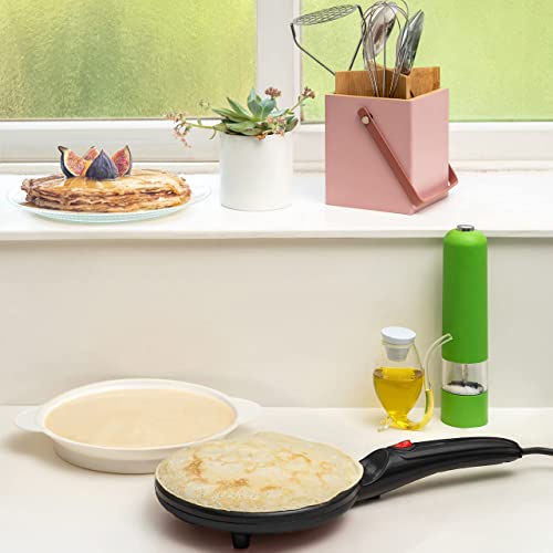 Black Electric Crepe Maker (8 Inch Corded / Black)