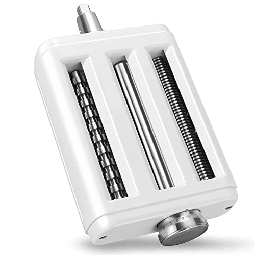 Pasta Maker Attachment for Kitchenaid (White)