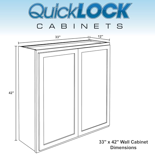 Quicklock RTA (12"D x 33"W x 42"H Standard / Raw Maple)