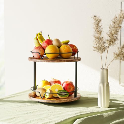 12" Wood Lazy Susan