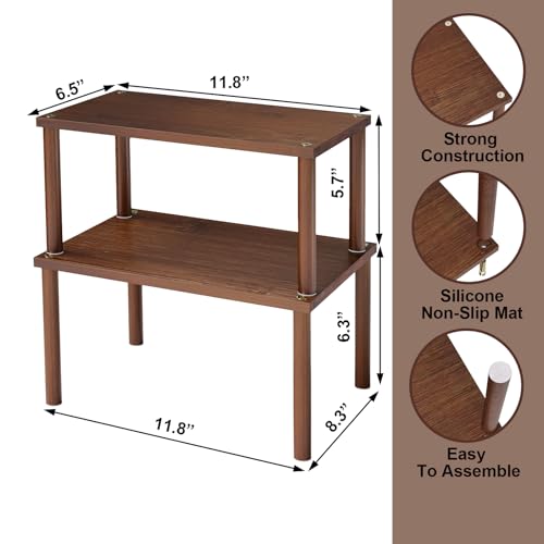 2 Pack Cabinet Organizer Shelf