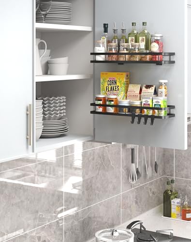 Spice Rack Organizer Wall Mount (2 Count)