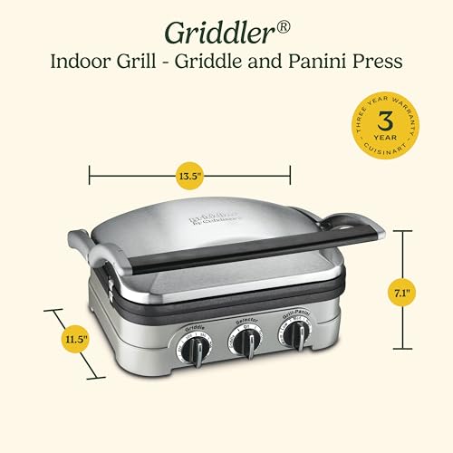 Panini Press and Grill (New Version - Griddler)