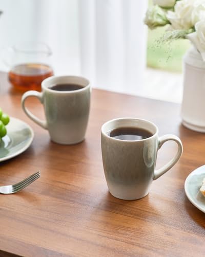 Coffee Mugs Set (6pcs / Glacier-Sage Green)